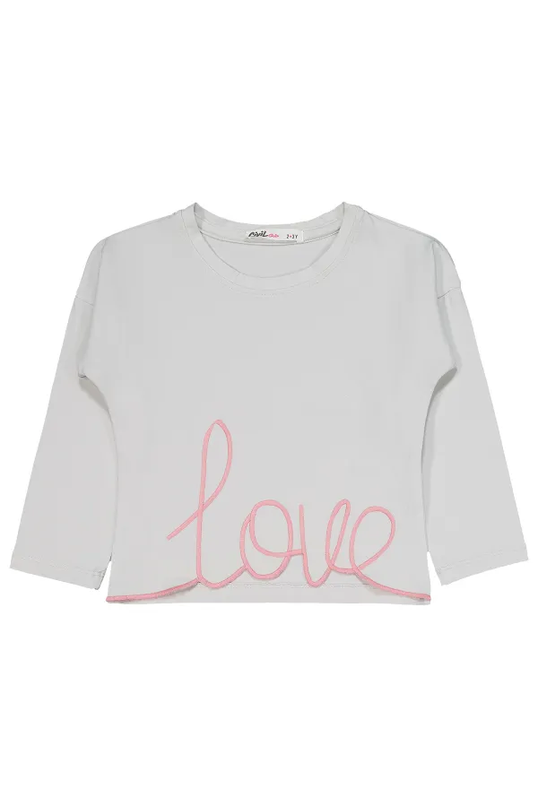 Girls' Set 2-5 Years Old Gray - Package