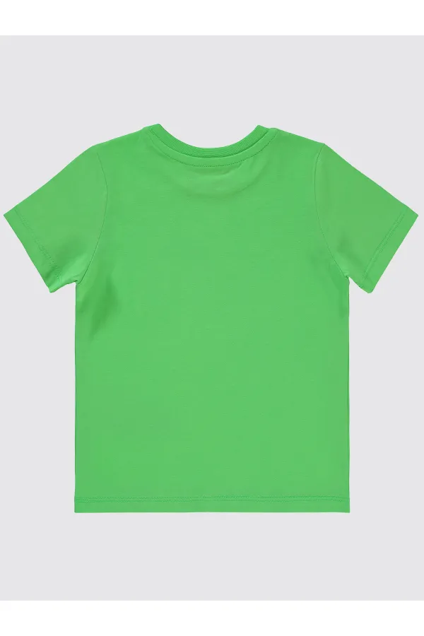 Boy T-Shirt 2-5 Years Green - Pack