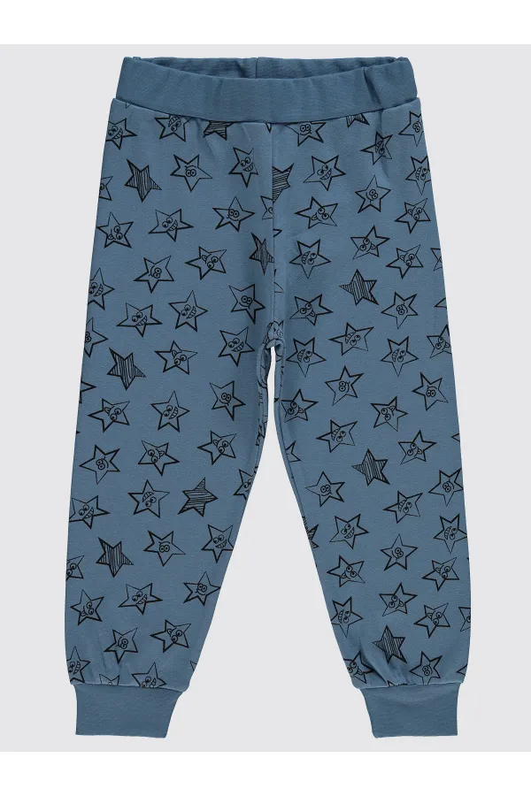 Bas de survêtement garçon 2-5 ans indigo - Emballage