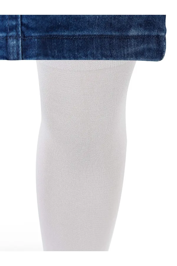 Collants bébé blancs 2-9 ans - Lot