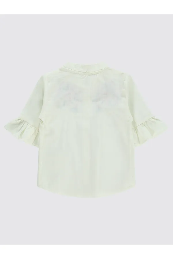Girl's Shirt 2-5 Years Old Ecru - Package