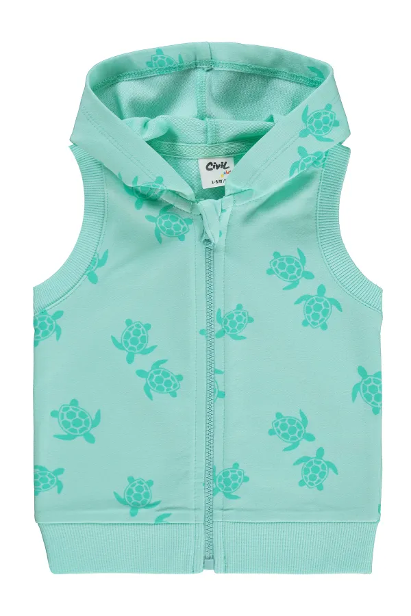 Bebek Yelek 0-24 Ay Mint - Paket