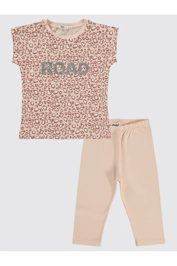 Girls' Set 6-9 Years Old Light Powder - Package