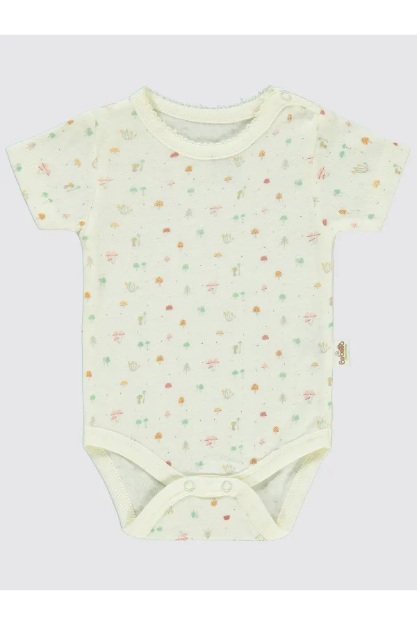 Body bébé à boutons-pression 0-24 mois écru - Emballage