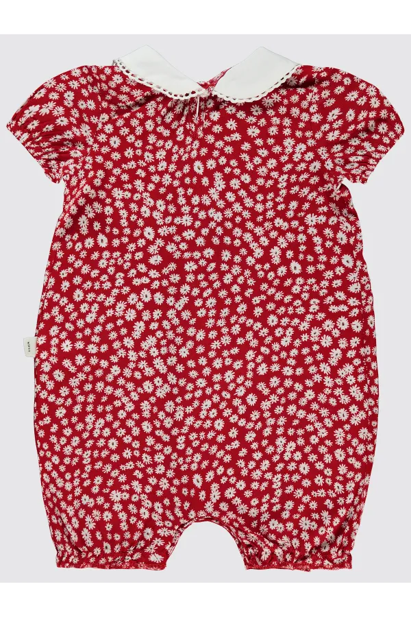 Grenouillères bébé 0-24 mois rouges - Emballage