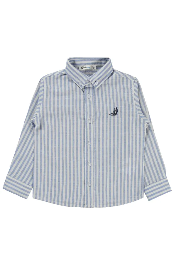 Boys' Shirt 2-5 Years Blue - Pack