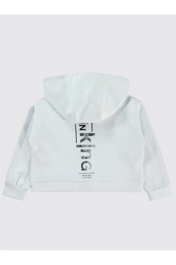 Gilet blanc pour fille 10-13 ans - Emballage Gilet blanc pour fille 10-13 ans - Emballage