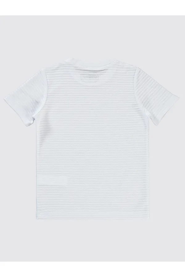 Erkek Çocuk Tişört 10-13 Yaş Beyaz - Paket