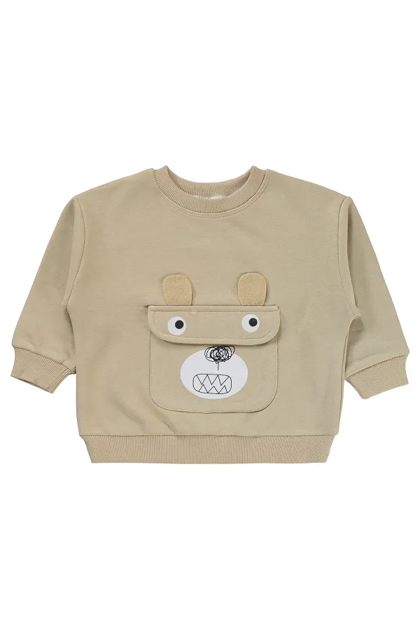 Ensemble de survêtement pour garçon, 2-5 ans, couleur pierre - Emballage