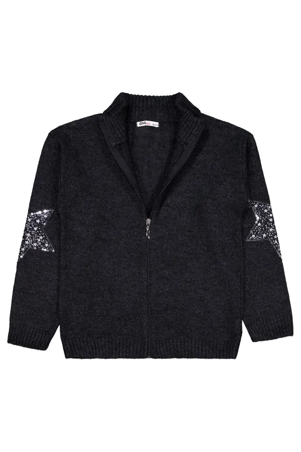 Gilet noir pour fille de 10 à 13 ans - Emballage