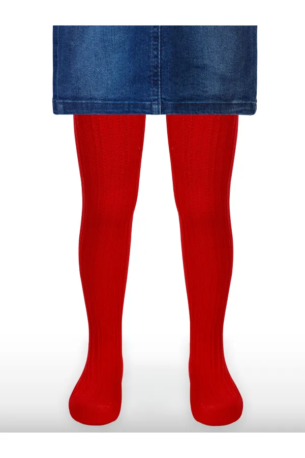 Girl Pantyhose 2-9 Years Old Navy Blue - Pack