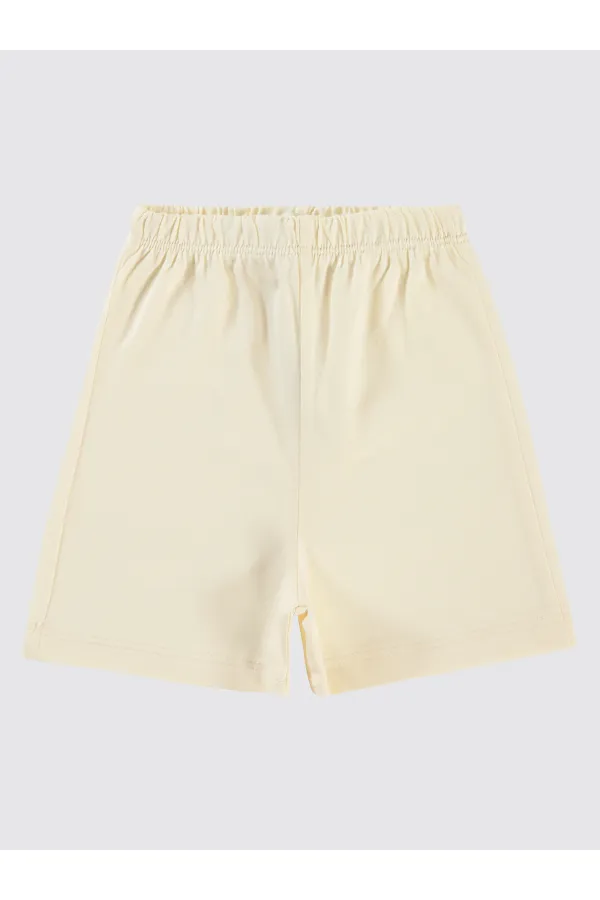 Short bébé 0-24 mois écru - Paquet