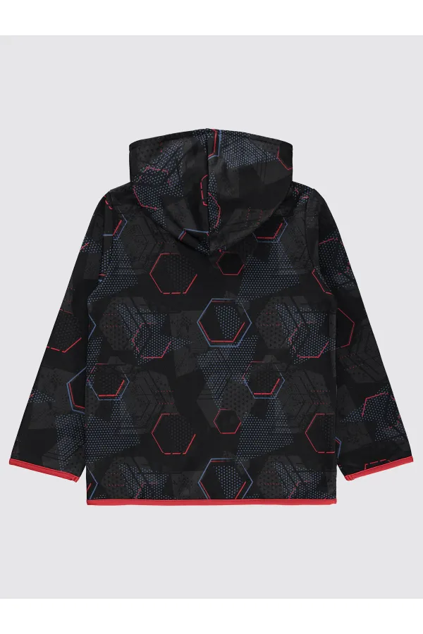 Erkek Çocuk Hırka 10-13 Yaş Siyah - Paket