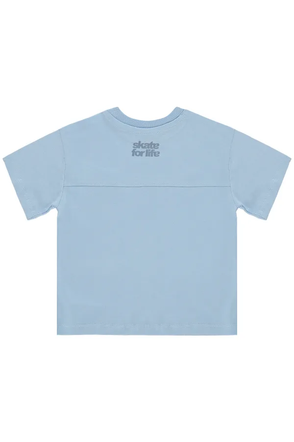 Lot de t-shirts bleus pour garçons de 2 à 5 ans Lot de t-shirts bleus pour garçons de 2 à 5 ans