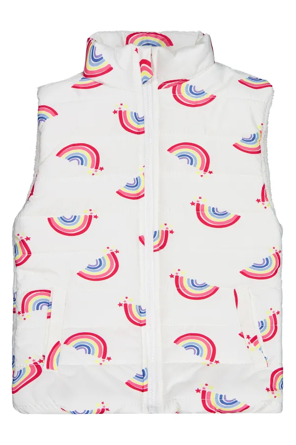 Kız Çocuk Yelek 6-9 Yaş Ekru - Paket