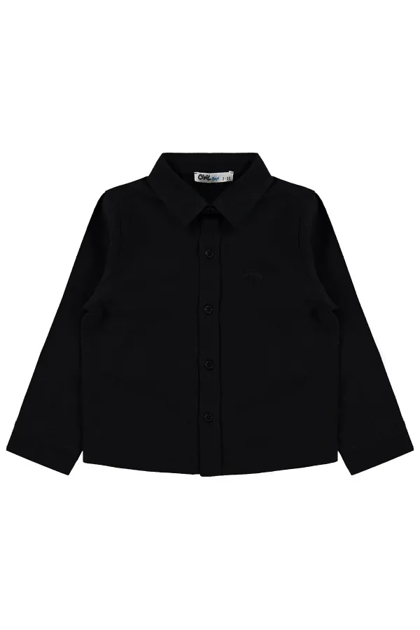 T-shirt garçon, 2-5 ans, noir - Lot