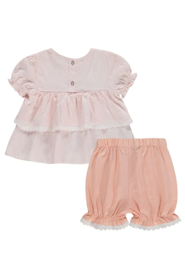 Bebek Takım 0-24 Ay Pembe - Paket