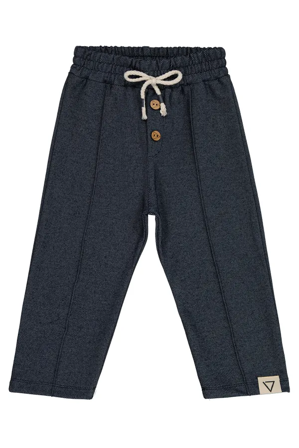 Erkek Çocuk Eşofman Altı 2-5 Yaş Lacivert - Paket