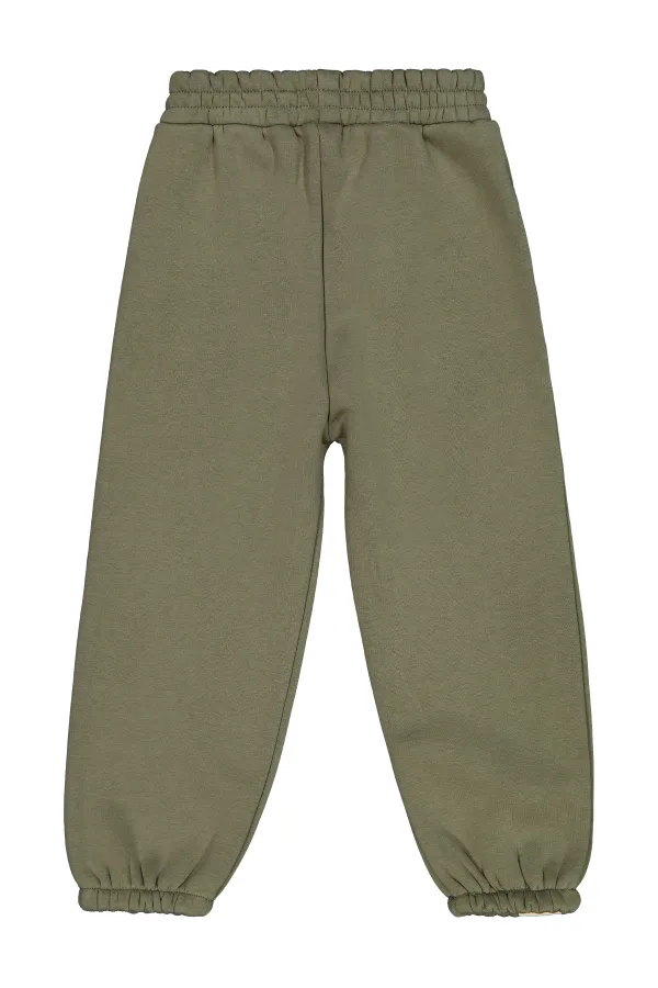 Bas de survêtement kaki pour garçon de 6 à 9 ans - Lot