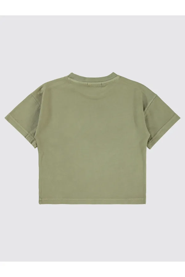 T-shirt garçon 2-5 ans couleur pierre - Lot