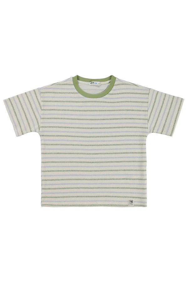 Boys' T-Shirt, Ages 10-13, Blue - Pack