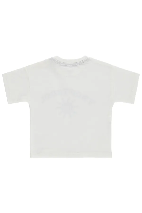 Bebek Tişört 0-24 Ay Ekru - Paket