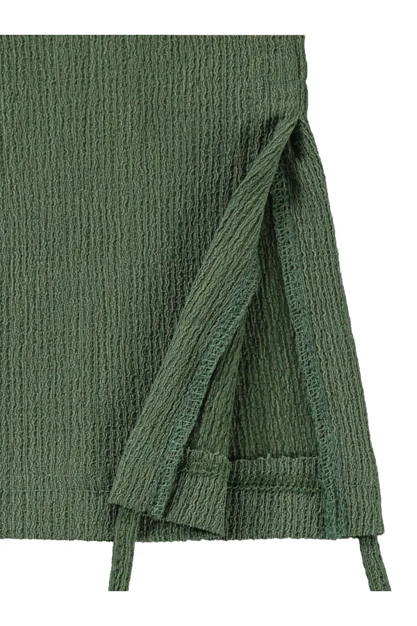 Pantalons kaki pour filles de 6 à 9 ans - Lot