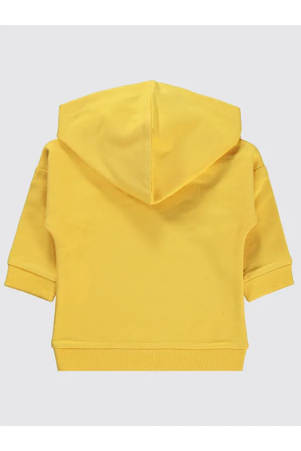 Bebek Sweatshirt 0-24 Ay Bal Sarısı - Paket