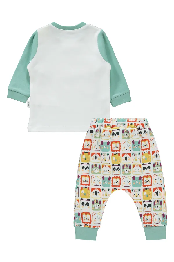 Baby Set 0-24 Months Light Petrol - Package