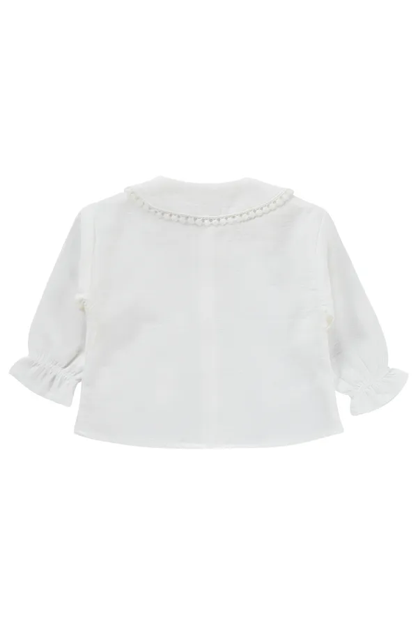 Baby Shirt 6-18 Months White - Pack