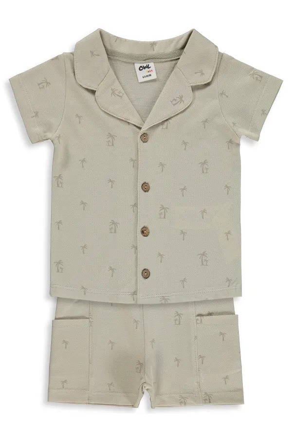 Ensemble bébé 0-24 mois en vison - Pack