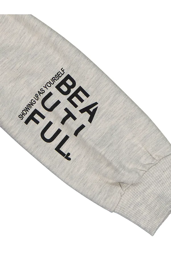 Gilet fille 10-13 ans écru Melanj - Emballage