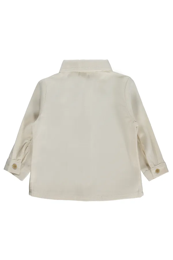 T-shirt bébé 0-24 mois, écru - Emballage