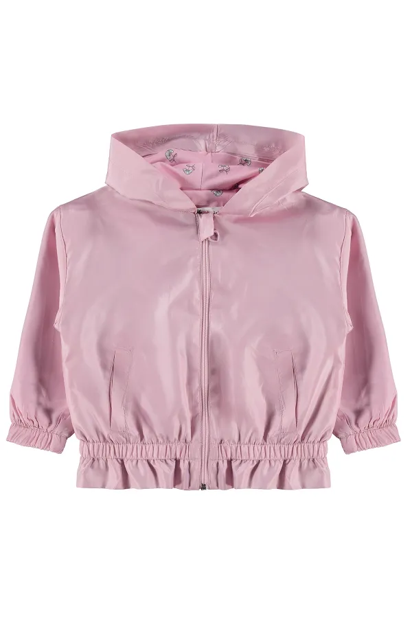 Kız Çocuk Yağmurluk 2-5 Yaş Koyu Pembe - Paket
