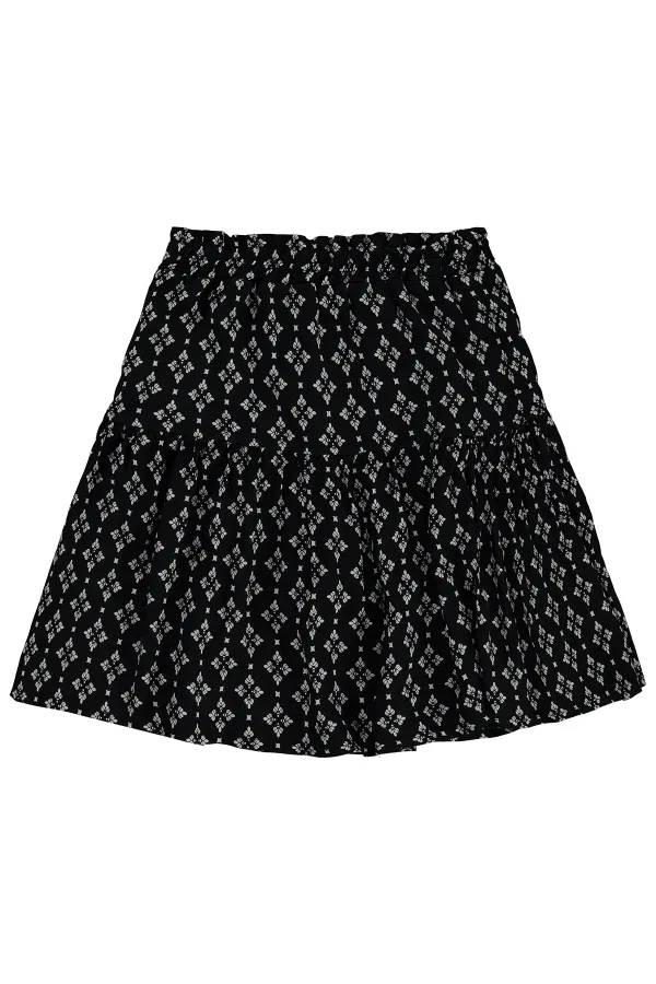 Kız Çocuk Etek 10-13 Yaş Siyah - Paket