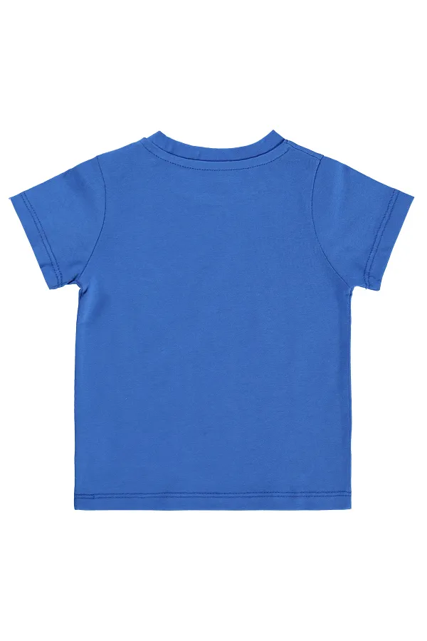 T-shirt bébé 0-24 mois bleu marine - Emballage
