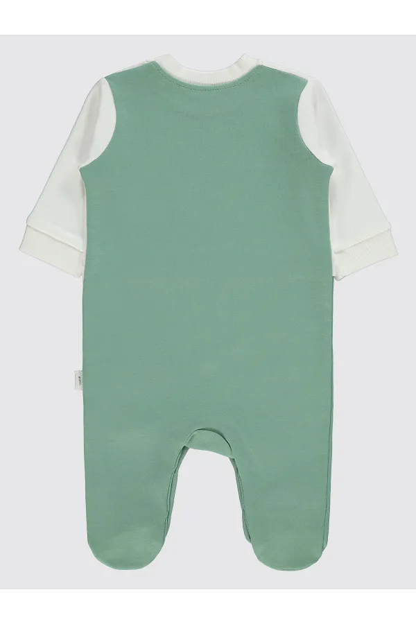 Grenouillères bébé 0-24 mois kaki - Emballage