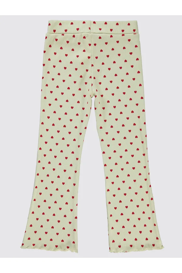 Collants pour filles de 6 à 9 ans, couleur ivoire - Lot