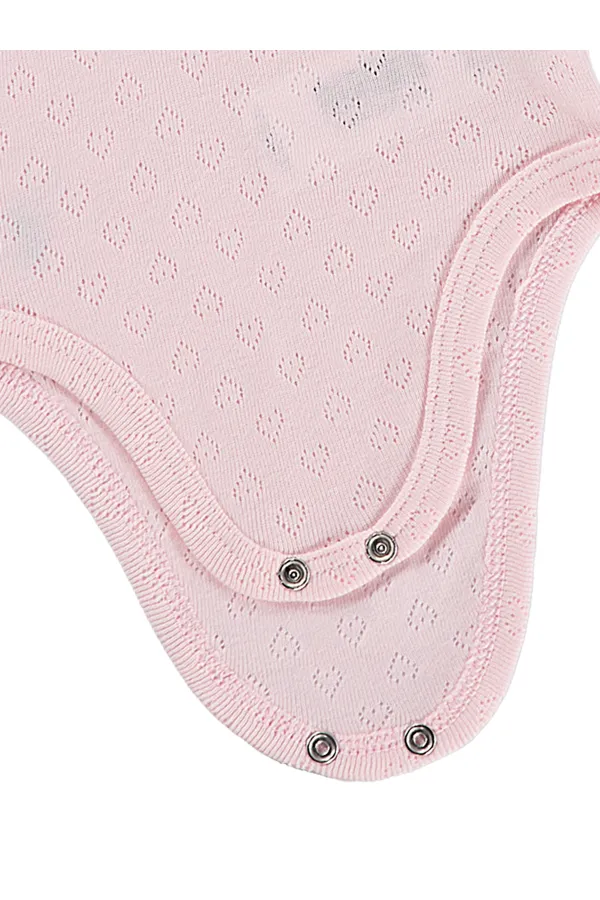 Body bébé à boutons-pression 0-24 mois rose clair - Emballage