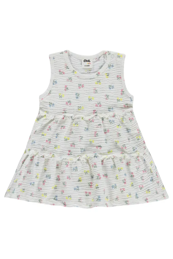 Baby Jumpsuit and Dress 0-24 Months Ecru - Package Baby Jumpsuit and Dress 0-24 Months Ecru - Package