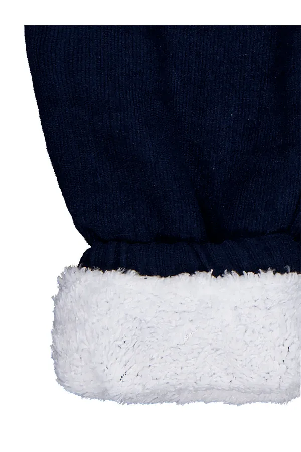 Kız Çocuk Pantolon 2-5 Yaş Koyu Lacivert - Paket