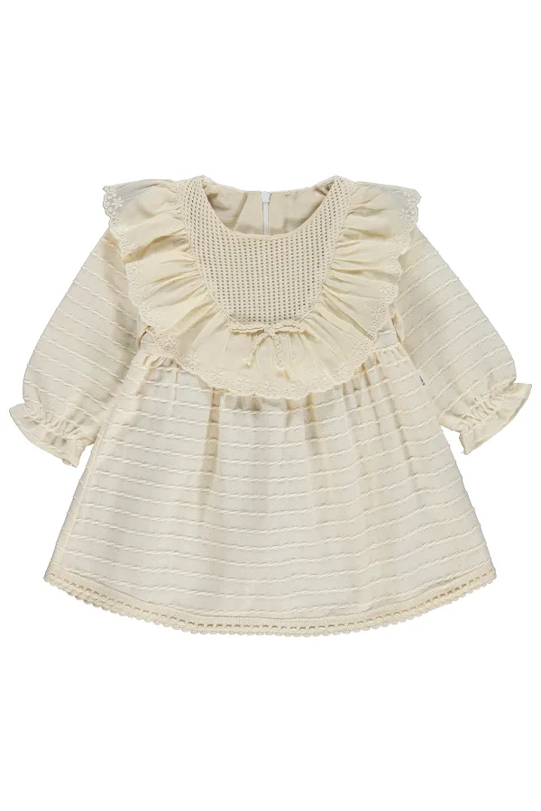 Baby Jumpsuit and Dress 0-24 Months Beige - Package