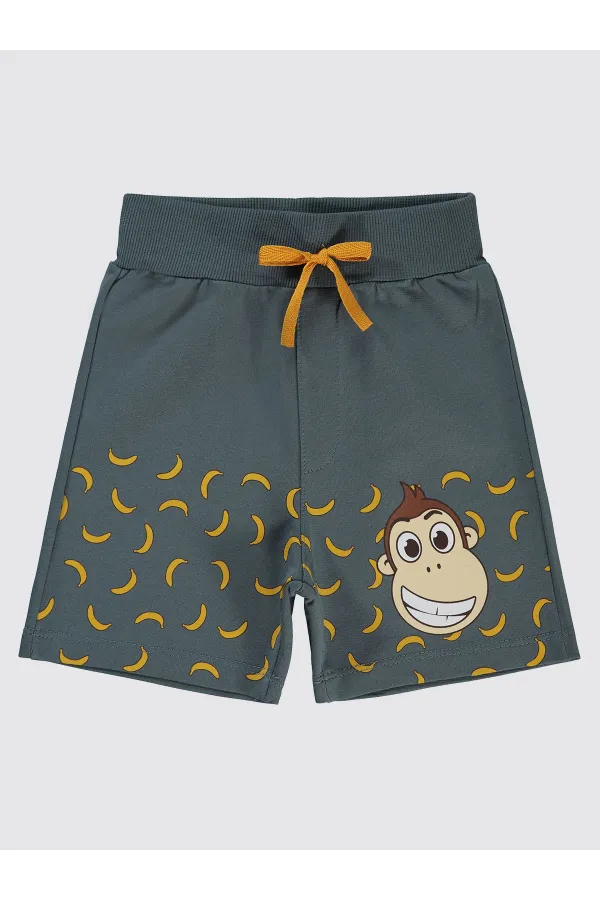 Erkek Çocuk Kapri 2-5 Yaş Antrasit - Paket