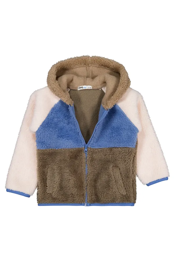 Gilet garçon kaki 2-5 ans - Emballage