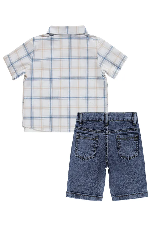 Boys' Team Set 2-5 Years Blue - Package