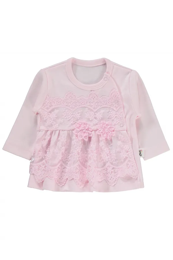 Bebek Pijama Takımı 0-24 Ay Pembe - Paket