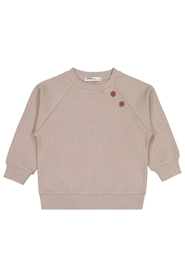 Boy Sweatshirt 2-5 Years Mink - Package