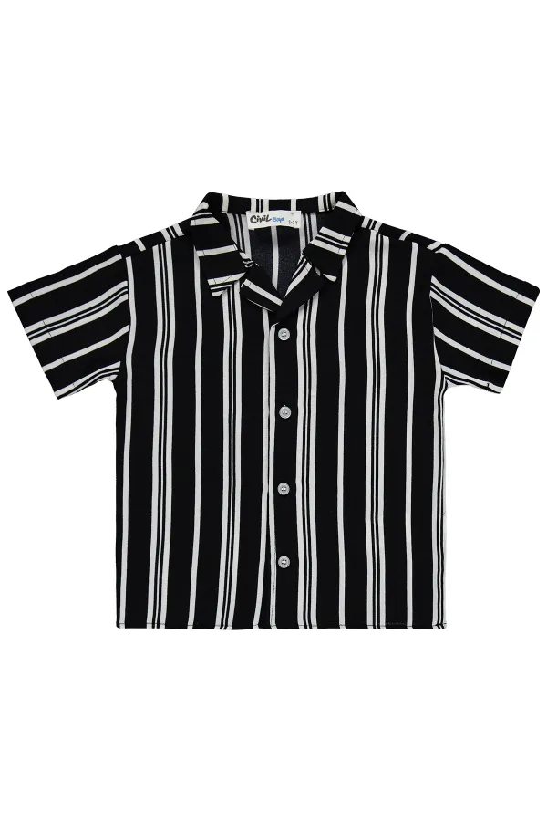 Ensemble d'équipe garçon 2-5 ans Noir - Emballage Ensemble d'équipe garçon 2-5 ans Noir - Emballage