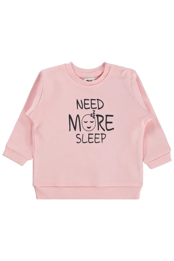 Bebek Sweatshirt 0-24 Ay Somon - Paket