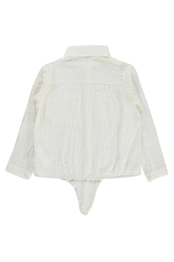 Kız Çocuk Gömlek 10-13 Yaş Beyaz - Paket